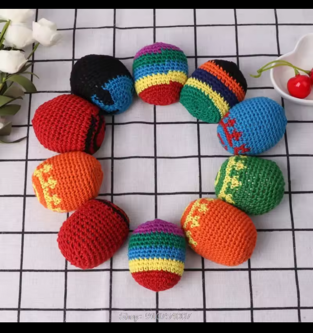 Knitted Hacky Sack
