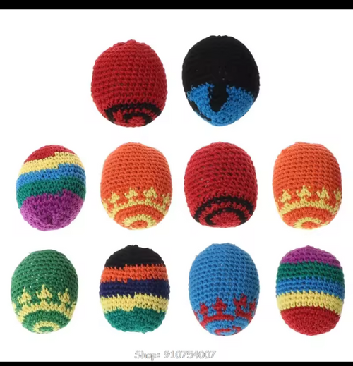 Knitted Hacky Sack